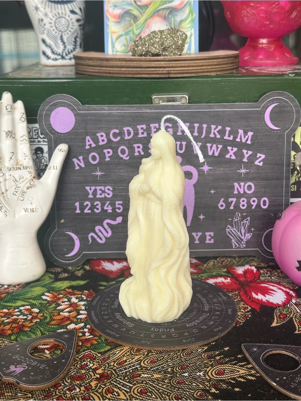 Sacred Mother Virgin Mary Prayer Candle